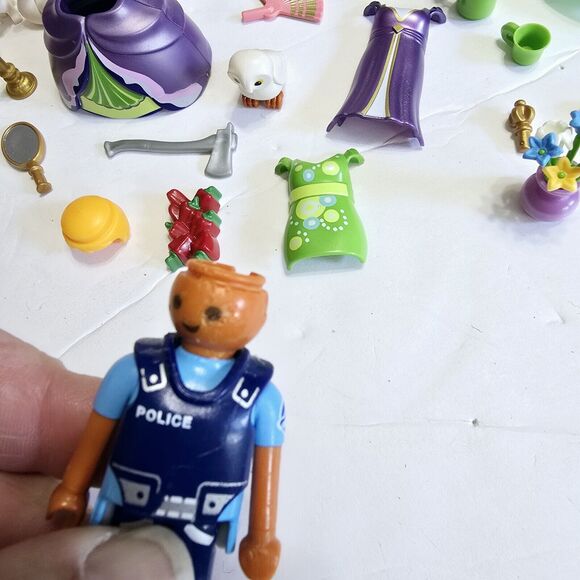 Playmobile 8 People Lot Fairy Elf Unicorn Figures and Accessories - Picture 8 of 8